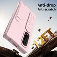 thumbnail image 6 of for Samsung Galaxy Z Fold 4 Case, Stylish Wristband Kickstand Silicone Screen Protector Drop Protective Skin-Friendly Shockproof Folding Case Cover for Samsung Galaxy Z Fold 4, Pink, 6 of 7