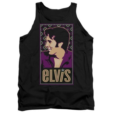 Elvis Presley Elvis Is Tank Top Black