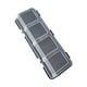 thumbnail image 5 of Componentes Tornillos Contenedor de almacenamiento con 4 compartimentos Caja de hardware liviana y resistente Negro, 5 of 8
