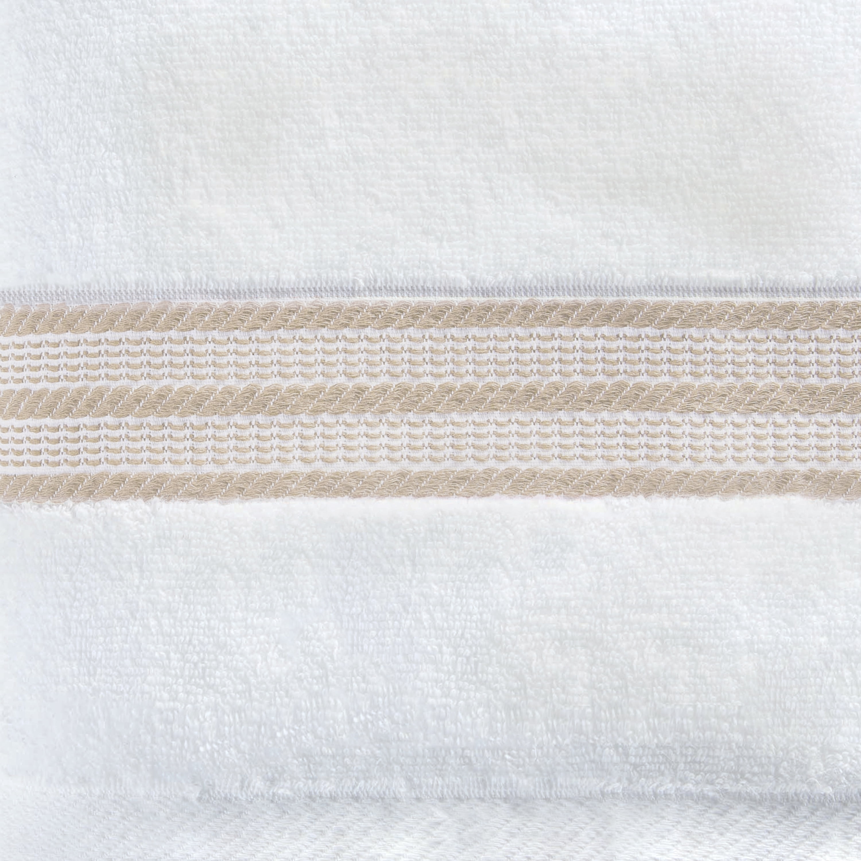 Better Homes & Gardens Adult Bath Towel, Tan Stripe