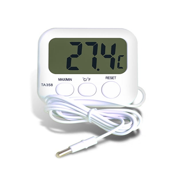 Electronic Digital Display with Probe Thermometer Wire Sensor Temperature Humidity Meter ,High Precision