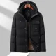 thumbnail image 3 of Chaquetas de invierno para hombre 2024, nueva ropa de diseñador, ropa gruesa y cálida de protección contra el frío, relleno de ganso de primera calidad, ropa de abrigo adecuada para, 3 of 4