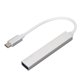 thumbnail image 4 of Estación De Acoplamiento, Tipo C A USB 2.0 USB 3.0 Mini Portable USB C Hub Efectivo Disipación De Calor 4 En 1 Diseño Para Escritorio Para Laptop, 4 of 7