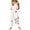 White #55, variant on WULMLEO Women's Halloween Jumpsuit Sleeveless Casual Travel Romper Going Out Fall 2026 Floral Rompers Loose Graphic Plus Size Overalls with Pockets White 3XL