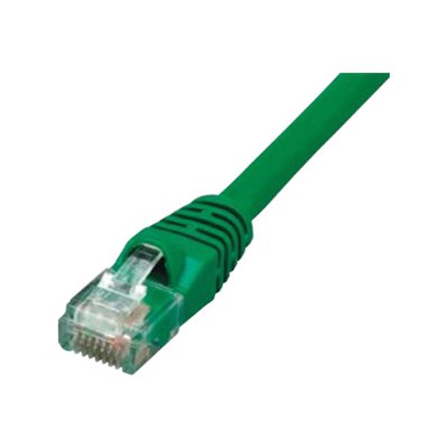Comprehensive HR Pro - Câble Patch - RJ-45 (m) à RJ-45 (m) - 7 Pieds - UTP - CAT 5e - Moulé, Sans Accroc, en Échalote - Vert
