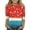 Red4, variant on YOUYEDIAN 3/4 Sleeve Shirts for Teen Girls 2026 New Floral Print Tops Crewneck T Shirt Cute Tees Light Blue 11-12 Years