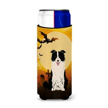 

Halloween Border Collie Black & White Michelob Ultra Hugger for Slim Cans