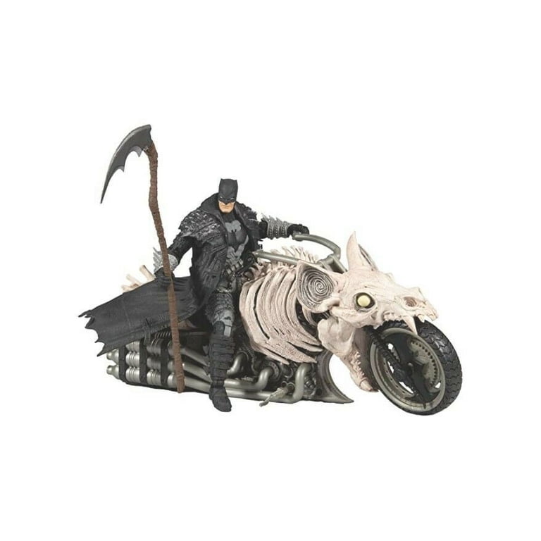 DC Multiverse Dark Nights Death Metal Batcycle Vehicle - Walmart.com