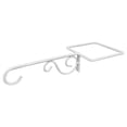 thumbnail image 1 of Poste para valla Plant Hanger Living Accents de acero blanco, 1 of 1