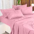 thumbnail image 3 of Juego de sábanas Utopia Bedding King de microfibra cepillada rosa, 4 unidades, 3 of 8