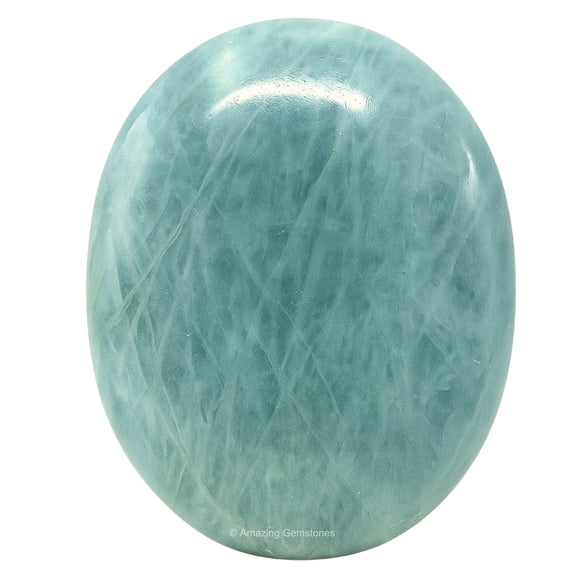 Aquamarine Crystal Palm Stone