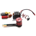 thumbnail image 2 of Esc GTSKYTEN Remote Control 3650 Motor sin escobillas 2300KV Motor a prueba de agua 60A ESC T Plug 25KG Servo para 1/10 Remote Control Car Truck GTSKYTENRC Esc, 2 of 7