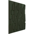 thumbnail image 2 of Ekena Millwork 19 5/8"W x 19 5/8"H Staggered Brick EnduraWall Decorative 3D Wall Panel, UltraCover Satin Hunt Club Green (12-Pack for 32.04 Sq. Ft.), 2 of 6