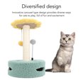 thumbnail image 3 of Cat Scratcher Tree, Compact And Space Saving Cat Scratching Post, Cats Scratch Post Indoor Play, Multipurpose Scratching Post For Cats And Kittens, 3 of 8