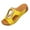 Yellow, variant on Yellow Women Summer Peep Toe Slippers With Wedge Heel And Platform Design Comfortable Sandals Lightweight For All Day Wear Perfect For Casual Outings