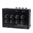 thumbnail image 1 of Preamp EQ207 7 Band Equalizers Sound Modifiers DC12V Power Input Audio Mixer Us Plug,1 x Sound Mixing Console,Black, 1 of 6