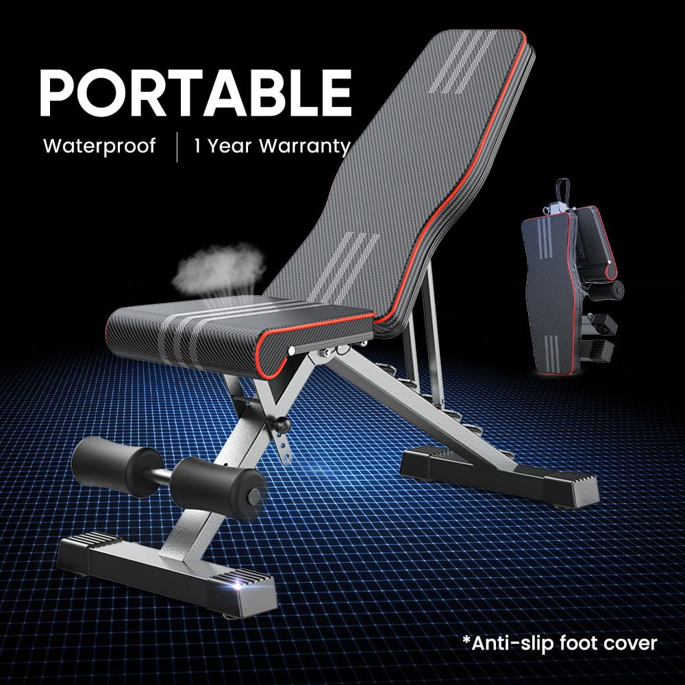 Travel weight online bench