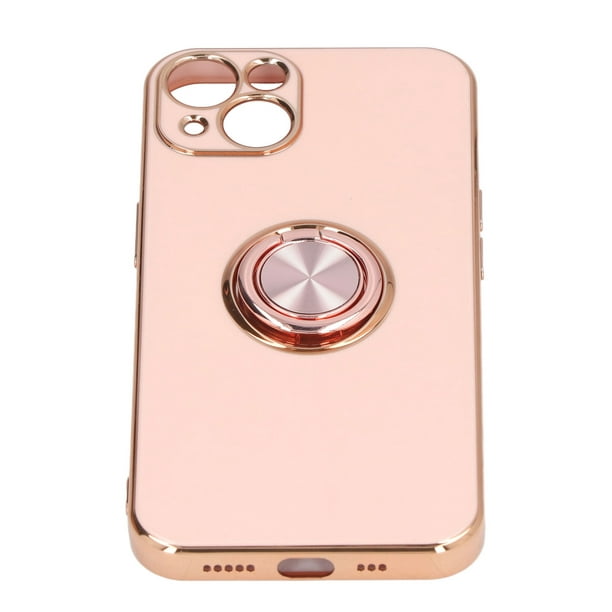 Trunk Style Rotating Bracket Liquid Silicone Soft Phone Case for