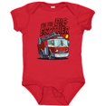 thumbnail image 3 of Inktastic Big Brother Fire Truck Boys Baby Bodysuit, 3 of 5