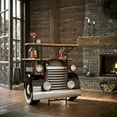 thumbnail image 2 of Jofran Glory Days Woody Vintage Car Console Table Home Bar, 2 of 2