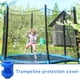 thumbnail image 3 of Trampoline End Caps, 10 Pieces Trampoline Pole End Ends, Diameter 25MM End Caps, Trampoline Accessory for Trampoline Net Stakes, Safety Net Replacemen, 3 of 5