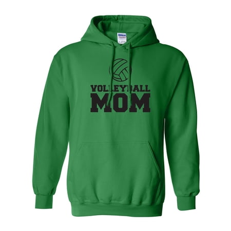 Volleyball Mom Adult Hooded Sweatshirt