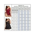 thumbnail image 4 of Lunacoco Plus Size Womens Sexy Lace Lingerie Nightdress Babydoll 2-Pic Set, 4 of 4