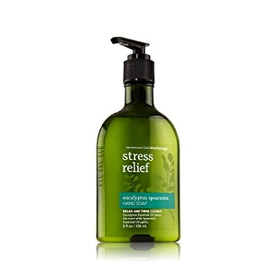 Bath Body Works Aromatherapy Original Eucalyptus Spearmint Stress Relief Hand Soap 8 Oz 236 Ml