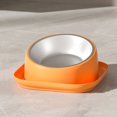 thumbnail image 4 of Cuencos para gatos elevados inclinados anti vómitos y derrames, cuencos para perros de acero inoxidable, cuenco para gatos para gatos de interior MFZFUKR BST3009577-3, 4 of 7