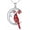 Cardinal Necklace, variant on Peacock/Cardinal/Blue Jay/Owl/Hummingbird/Phoenix/Flamingo Necklace 925 Sterling Silver Cute Animal Pendant Necklace Birthday Valentine's Day Gift for Women