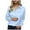 Blue, variant on larppty Satin Blouses for Women Casual Long Sleeve Button Down Silk Shirts Dressy Business Work Tunic Top Navy, S
