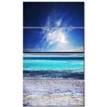 thumbnail image 2 of Crystal Clear Sea under Sunlight - Seashore Canvas Art Print, 2 of 3