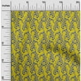 thumbnail image 1 of oneOone Polyester Lycra Fabric Leaves & Floral Block Print Fabric By The Yard 56 Inch Wide, 1 of 5