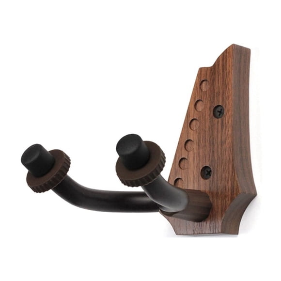 Multi-Styles Guitar Wall Mount Hanger Non-Slip Instrument Rack Holder for Electric Guitar Headstock,1x Guitar Wall Mount Hanger set