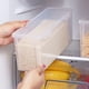 thumbnail image 4 of Fiudx Recipiente para Pasta, Tapa Hermética, Diseño de Plástico Transparente, Tarro Alto Que Ahorra Espacio, Organizador de Despensa, Almacenamiento de Alimentos Secos para Cereales, Harina y Café, T, 4 of 6
