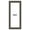 Balcoca Black Bamboo, variant on 8x21 Frame Black Brown Chestnut Mosaic Solid Wood Picture Frame | 1.125 Inch Moulding Width |