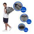 thumbnail image 3 of Mochila Maleta Deportiva De Mano Gris, 3 of 3