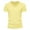 Light Yellow, variant on oqasdz Mens T Shirts Solid Color V Neck Short Sleeve Slim Fit Sports Active Outwear Dailiy Trendy Tee Top