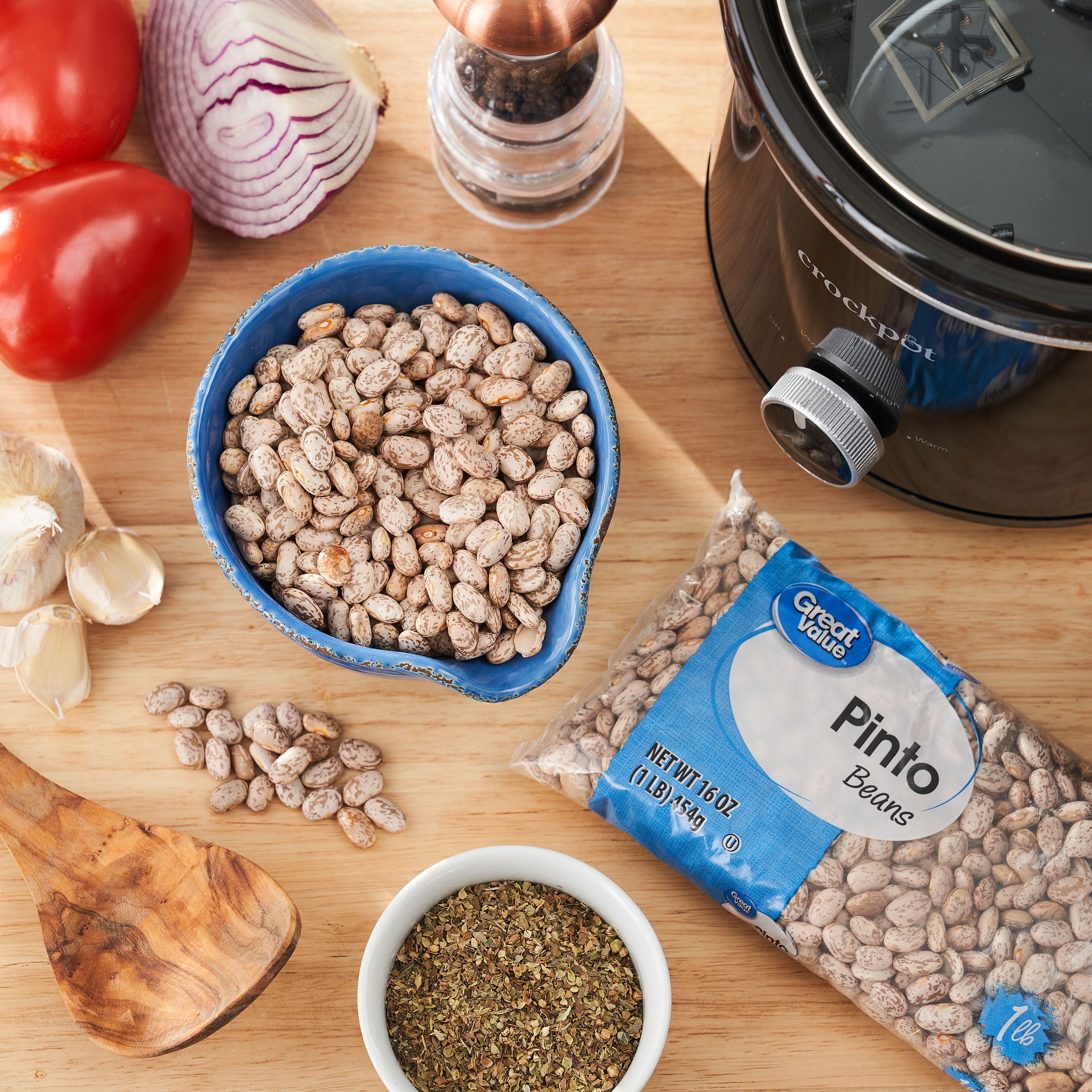 Great Value Kosher Pinto Beans, 16 oz