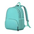 thumbnail image 2 of Cute Small Backpack for School, Lightweight Daily Use School Bag with Vintage Polka Dot Design, Compact and Trendy Travel Backpack for Girls, 2 of 6