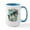 White/Blue Inside, variant on CafePress - Fish Your Bass Off Large Mug - 15 oz Ceramic Large White Novelty Mug
