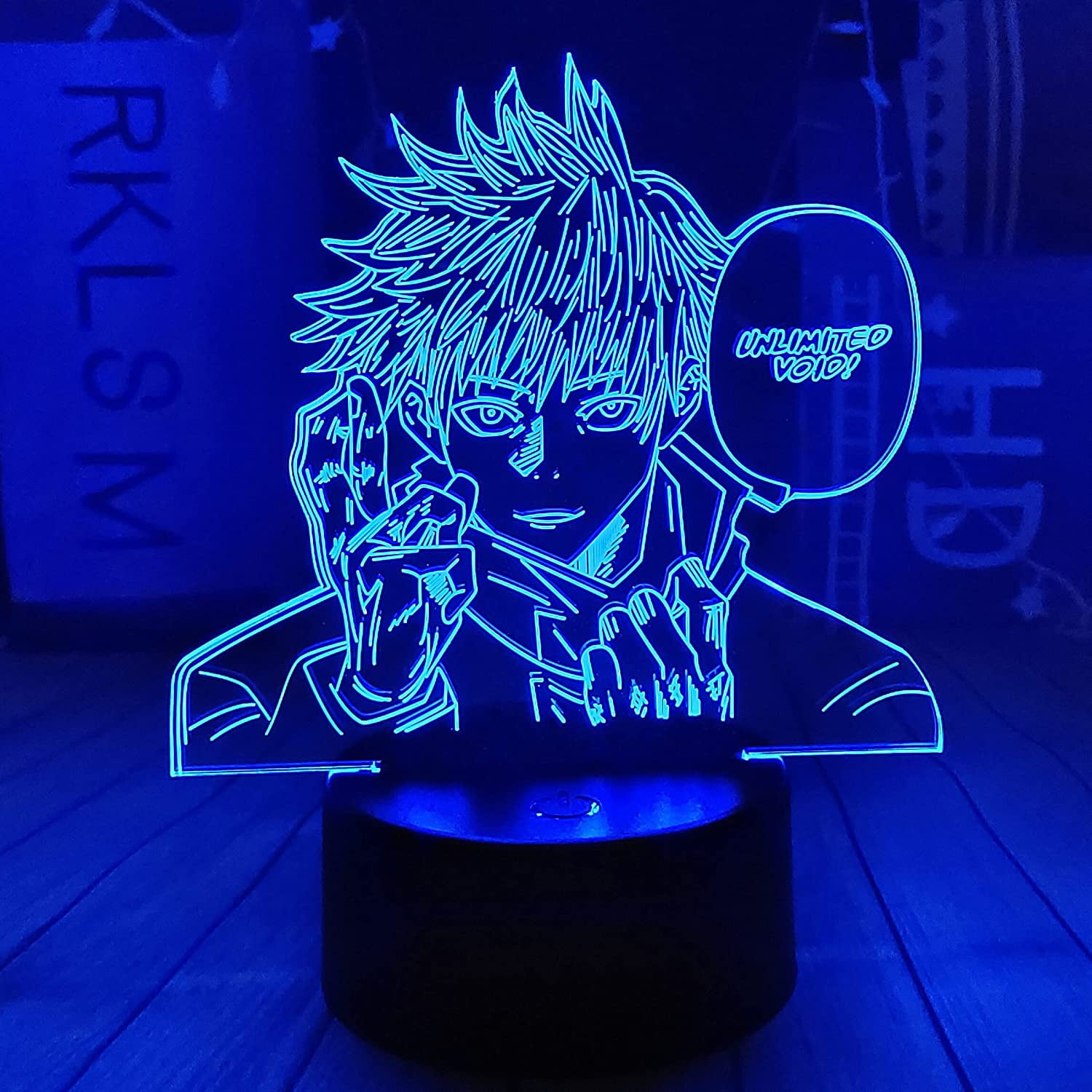 Wekity 3d Night Light Acrylic 3d Lamp Anime Hunter X Hunter Killua And Gon  For Bedroom Decor Nightlight Birthday Gift Led Night Light Manga Killua   Fruugo IN