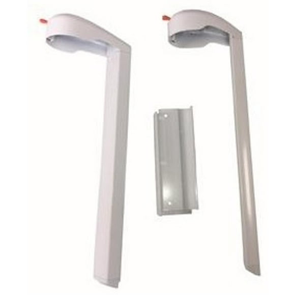 Carefree Kit de Montage pour Auvent RV KY25SH pour Auvents Coulissants; Support Court pour Bride de 0 à 3-1/4 Pouce; Blanc