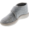 thumbnail image 3 of SC Home Collection Kids 15517 Natural Wool Velcro Warm House Slippers Made in Europe, 3 of 4