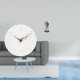 thumbnail image 2 of Reloj de pared,Reloj de pared decorativo para baño y dormitorio.,Reloj de pared redondo silencioso y sin tictac,regalo,Figura de escritorio,Estatua de, 2 of 8