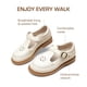 thumbnail image 3 of Zapatos Escolares Mary Jane para Niñas DREAM PAIRS Talla 9 Blanco, 3 of 7