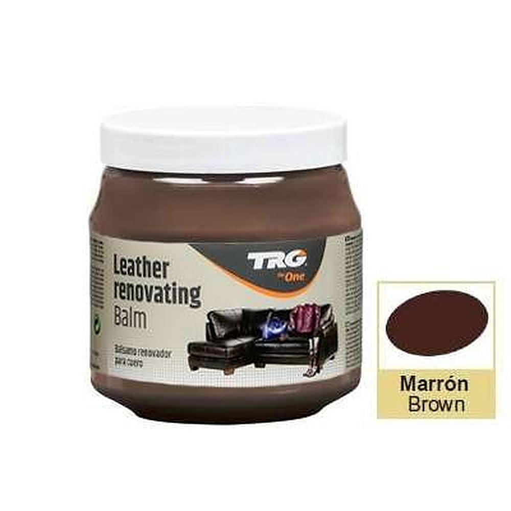 TRG Brown Large Leather Conditioner - best leather cleaner and conditioner for large products such as leather sofa or leather car seat.