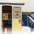 thumbnail image 2 of FUIALDOLG RV Door Window Shade Cover, Camper Sunshade Privacy Screen Window Cover, 17.3x26 inches，Travel Trailer Motorhome Sun Shade RV Accessories, Brown Highland Cow Floral, 2 of 7
