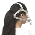 thumbnail image 4 of 3 Packs Replacement Headgear for AirFit F20 Headgear Straps for F20 Full-Face Mask, Elasticity Soft HeadgearGray SZRH A-J, 4 of 5