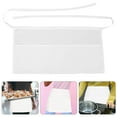 thumbnail image 2 of Fovewise Server Aprons With 3 Pockets Waterproof Waitress Waiter Short Half Waist Apron For Women Men Kitchen Cooking Restaurants White, 2 of 8